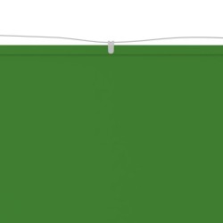 vidaXL Toldo vertical verde claro 180x600 cm tela oxford