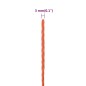 vidaXL Cuerda de trabajo polipropileno naranja 3 mm 100 m vidaXL Cuerda de trabajo polipropileno naranja 3 mm 100 m