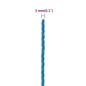 vidaXL Cuerda de trabajo polipropileno azul 3 mm 250 m vidaXL Cuerda de trabajo polipropileno azul 3 mm 250 m