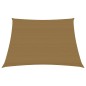 vidaXL Toldo de vela HDPE gris taupe 160 g/m² 4/5x3 m vidaXL Toldo de vela HDPE gris taupe 160 g/m² 4/5x3 m