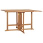 vidaXL Mesa de comedor plegable para jardín madera teca 120x120x75 cm vidaXL Mesa de comedor plegable para jardín madera teca 120x120x75 cm