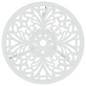 vidaXL Mesa y sillas de bistró 3 piezas aluminio fundido blanco vidaXL Mesa y sillas de bistró 3 piezas aluminio fundido blanco
