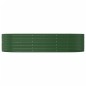 vidaXL Jardinera arriate acero recubrimiento polvo verde 291x140x68 cm vidaXL Jardinera arriate acero recubrimiento polvo verde 291x140x68 cm