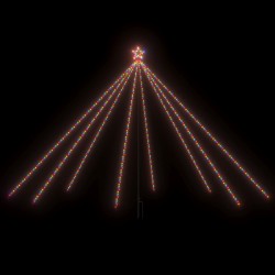 vidaXL Luces de árbol de Navidad interior 576 LED colorido 3,6 m