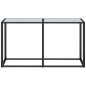 vidaXL Mesa consola vidrio templado blanco mármol 140x35x75,5cm vidaXL Mesa consola vidrio templado blanco mármol 140x35x75,5cm