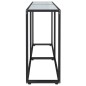 vidaXL Mesa consola vidrio templado blanco mármol 140x35x75,5cm vidaXL Mesa consola vidrio templado blanco mármol 140x35x75,5cm