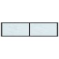 vidaXL Mesa consola vidrio templado blanco mármol 140x35x75,5cm vidaXL Mesa consola vidrio templado blanco mármol 140x35x75,5cm