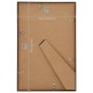 vidaXL Marcos foto collage de pared/mesa 5 uds bronce MDF 59,4x84 cm