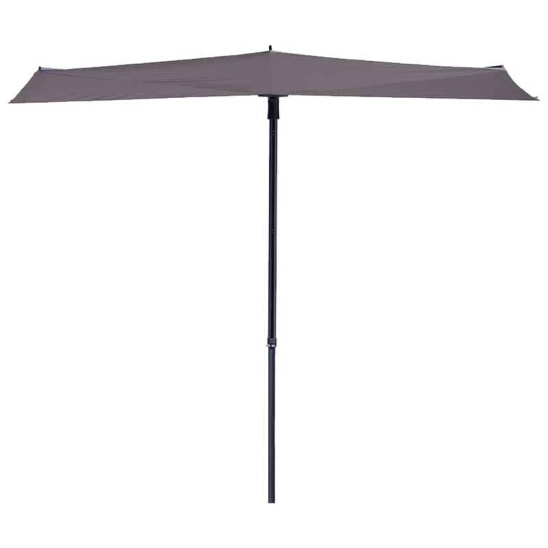 Madison Sombrilla para balcón Sun Wave 270x150 cm gris taupe PAC3P015 Madison Sombrilla para balcón Sun Wave 270x150 cm gris taupe PAC3P015