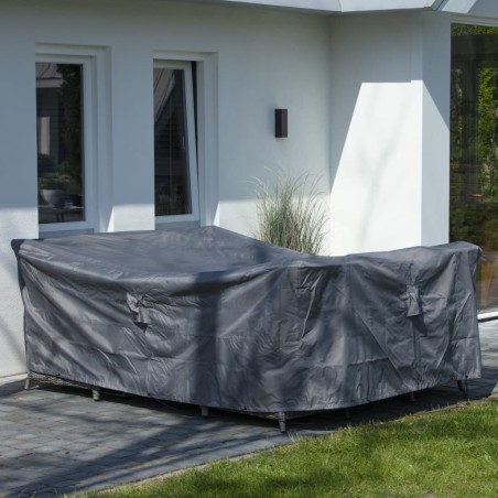 Madison Funda para muebles de jardín gris 205x100x70 cm
