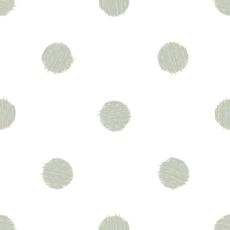 Noordwand Papel de pared Urban Friends & Coffee Dots blanco y verde