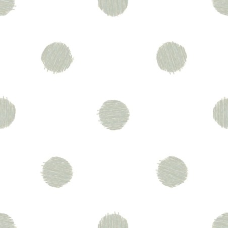 Noordwand Papel de pared Urban Friends & Coffee Dots blanco y verde