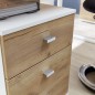 Germania Archivo con ruedas Altino roble Navarra blanco 40x48,9x56,9cm Germania Archivo con ruedas Altino roble Navarra blanco 40x48,9x56,9cm