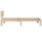 vidaXL Estructura de cama madera maciza 75x190 cm vidaXL Estructura de cama madera maciza 75x190 cm
