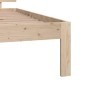 vidaXL Estructura de cama madera maciza 75x190 cm vidaXL Estructura de cama madera maciza 75x190 cm