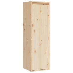 vidaXL Armario de pared de madera maciza de pino 30x30x100 cm