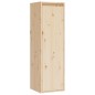 vidaXL Armario de pared de madera maciza de pino 30x30x100 cm