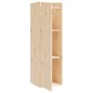vidaXL Armario de pared de madera maciza de pino 30x30x100 cm