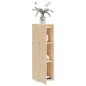 vidaXL Armario de pared de madera maciza de pino 30x30x100 cm