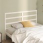 vidaXL Cabecero de cama madera maciza de pino blanco 156x4x100 cm