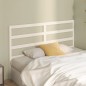 vidaXL Cabecero de cama madera maciza de pino blanco 156x4x100 cm