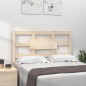 vidaXL Cabecero de cama madera maciza de pino 105,5x4x100 cm vidaXL Cabecero de cama madera maciza de pino 105,5x4x100 cm