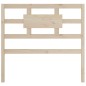 vidaXL Cabecero de cama madera maciza de pino 105,5x4x100 cm vidaXL Cabecero de cama madera maciza de pino 105,5x4x100 cm