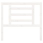 vidaXL Cabecero de cama madera maciza de pino blanco 106x4x100 cm vidaXL Cabecero de cama madera maciza de pino blanco 106x4x100 cm