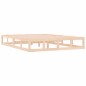 vidaXL Estructura cama doble pequeña madera maciza 135x190 cm