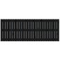 vidaXL Cabecero de cama de pared madera maciza pino negro 159,5x3x60cm vidaXL Cabecero de cama de pared madera maciza pino negro 159,5x3x60cm