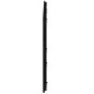 vidaXL Cabecero de cama de pared madera maciza pino negro 159,5x3x60cm vidaXL Cabecero de cama de pared madera maciza pino negro 159,5x3x60cm