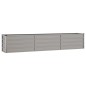 vidaXL Arriate oxidado de acero corten 240x40x45 cm vidaXL Arriate oxidado de acero corten 240x40x45 cm