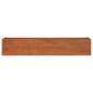 vidaXL Arriate oxidado de acero corten 240x40x45 cm vidaXL Arriate oxidado de acero corten 240x40x45 cm