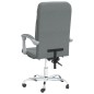 vidaXL Silla de oficina reclinable de tela gris oscuro vidaXL Silla de oficina reclinable de tela gris oscuro