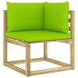 vidaXL Set de muebles de jardín 9 piezas con cojines madera impregnada vidaXL Set de muebles de jardín 9 piezas con cojines madera impregnada