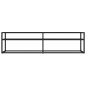 vidaXL Mueble para TV vidrio templado negro 160x40x40,5 cm vidaXL Mueble para TV vidrio templado negro 160x40x40,5 cm