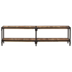 vidaXL Mueble de TV madera maciza de mango 150x30x41 cm