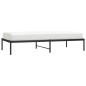 vidaXL Estructura de cama de metal negro 90x190 cm vidaXL Estructura de cama de metal negro 90x190 cm