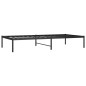 vidaXL Estructura de cama de metal negro 90x190 cm vidaXL Estructura de cama de metal negro 90x190 cm