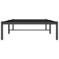 vidaXL Estructura de cama de metal negro 90x190 cm vidaXL Estructura de cama de metal negro 90x190 cm
