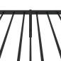 vidaXL Estructura de cama con cabecero metal negro 100x200 cm vidaXL Estructura de cama con cabecero metal negro 100x200 cm