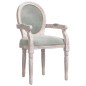 vidaXL Silla de comedor terciopelo gris claro 54x56x96,5 vidaXL Silla de comedor terciopelo gris claro 54x56x96,5