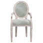 vidaXL Silla de comedor terciopelo gris claro 54x56x96,5 vidaXL Silla de comedor terciopelo gris claro 54x56x96,5