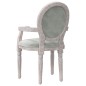 vidaXL Silla de comedor terciopelo gris claro 54x56x96,5 vidaXL Silla de comedor terciopelo gris claro 54x56x96,5