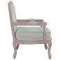 vidaXL Sillón de terciopelo gris claro 64x64x90 cm vidaXL Sillón de terciopelo gris claro 64x64x90 cm