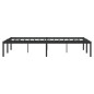 vidaXL Estructura de cama de metal negro 120x200 cm vidaXL Estructura de cama de metal negro 120x200 cm