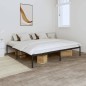 vidaXL Estructura de cama de metal negro 180x200 cm vidaXL Estructura de cama de metal negro 180x200 cm