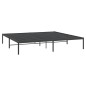 vidaXL Estructura de cama de metal negro 180x200 cm vidaXL Estructura de cama de metal negro 180x200 cm