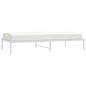 vidaXL Estructura de cama de metal blanca 100x200 cm