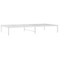 vidaXL Estructura de cama de metal blanca 100x200 cm